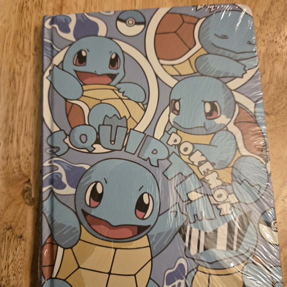 Pokemon Blue and Yellow Squirtle Notebook
